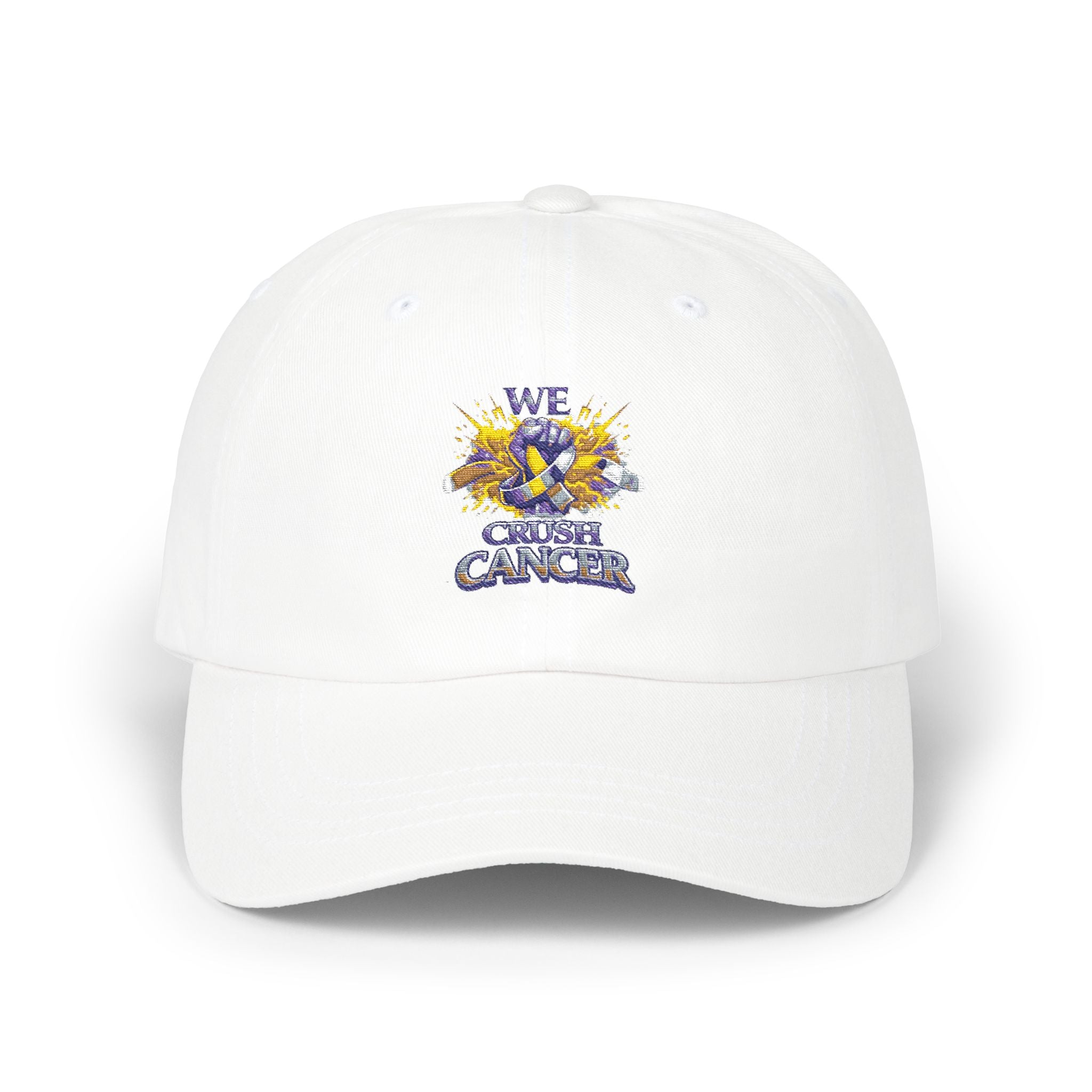 Classic Dad Cap We Crush Cancer