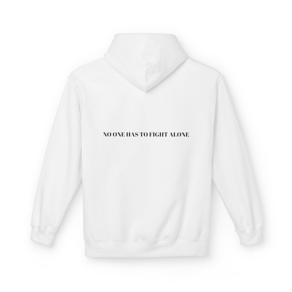 Cancer Survivor Watercolor Hoodie — "We Beat Cancer" Support Sweatshirt