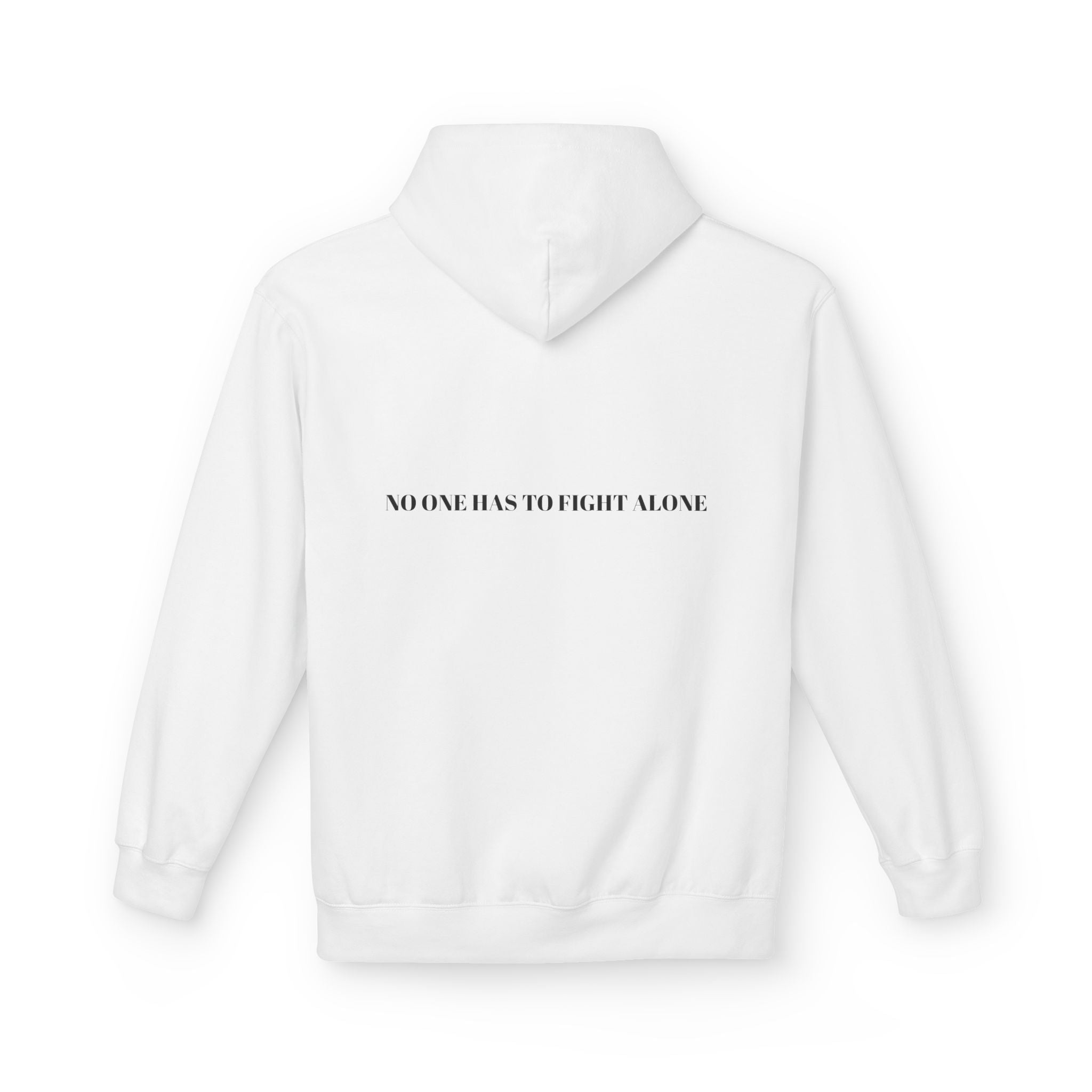 Cancer Survivor Watercolor Hoodie — "We Beat Cancer" Support Sweatshirt