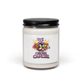 9oz Soy Candle — "We Crush Cancer" Awareness Ribbon Scented Candle (Fundraiser/Support Gift)