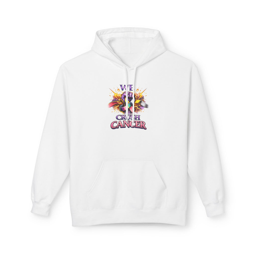 Cancer Survivor Watercolor Hoodie — "We Beat Cancer" Support Sweatshirt