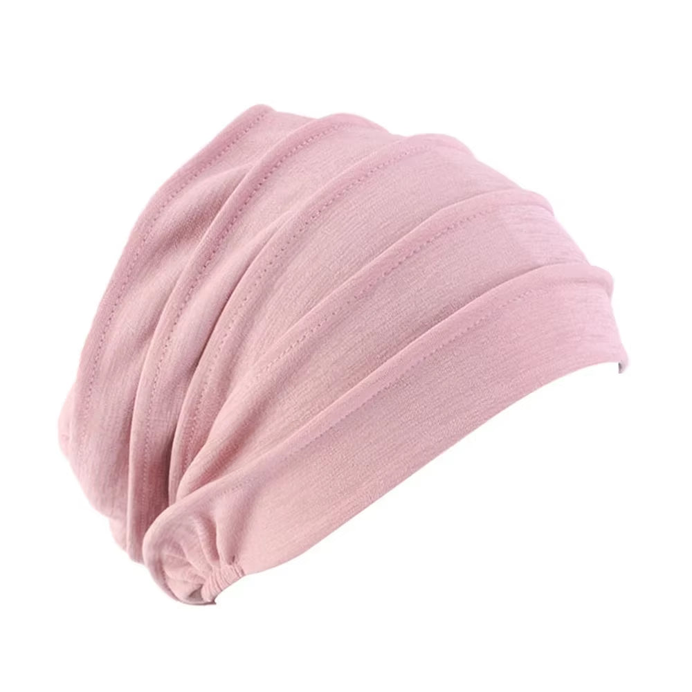 Cotton Women'S Baggy Slouchy Beanie Hat Sport Casual Headwear Hair Loss Headscarf Cancer Chemo Caps Spring Summer Hat