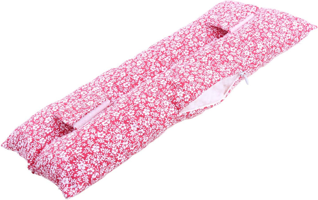 Seatbelt Pillows for Post-Surgery Comfort Mastectomy Breast Cancer Port Pacemaker Heart Surgery C-Section Recovery Support Cushion Pad Patient Care Car Travel Pillow (Tiny Flower)