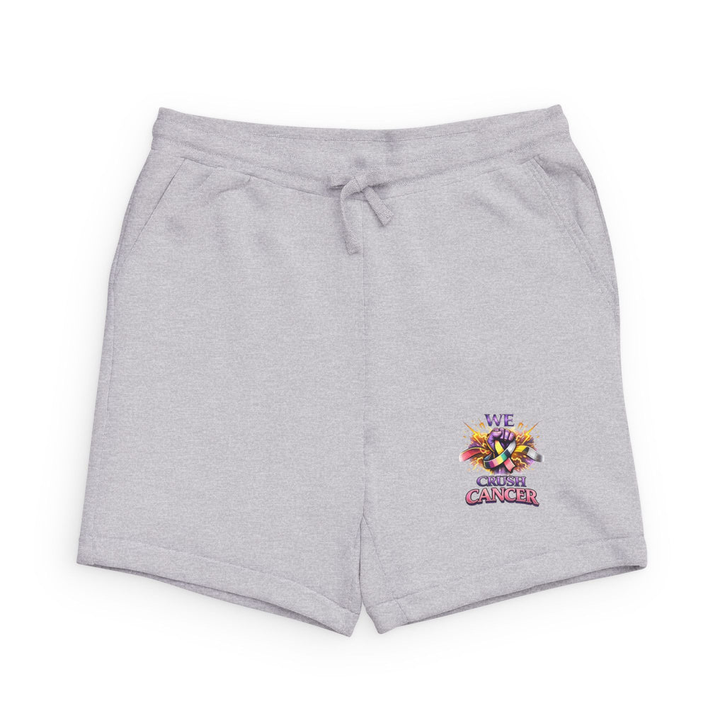 We Crush Cancer Floral Awareness Sweatshorts