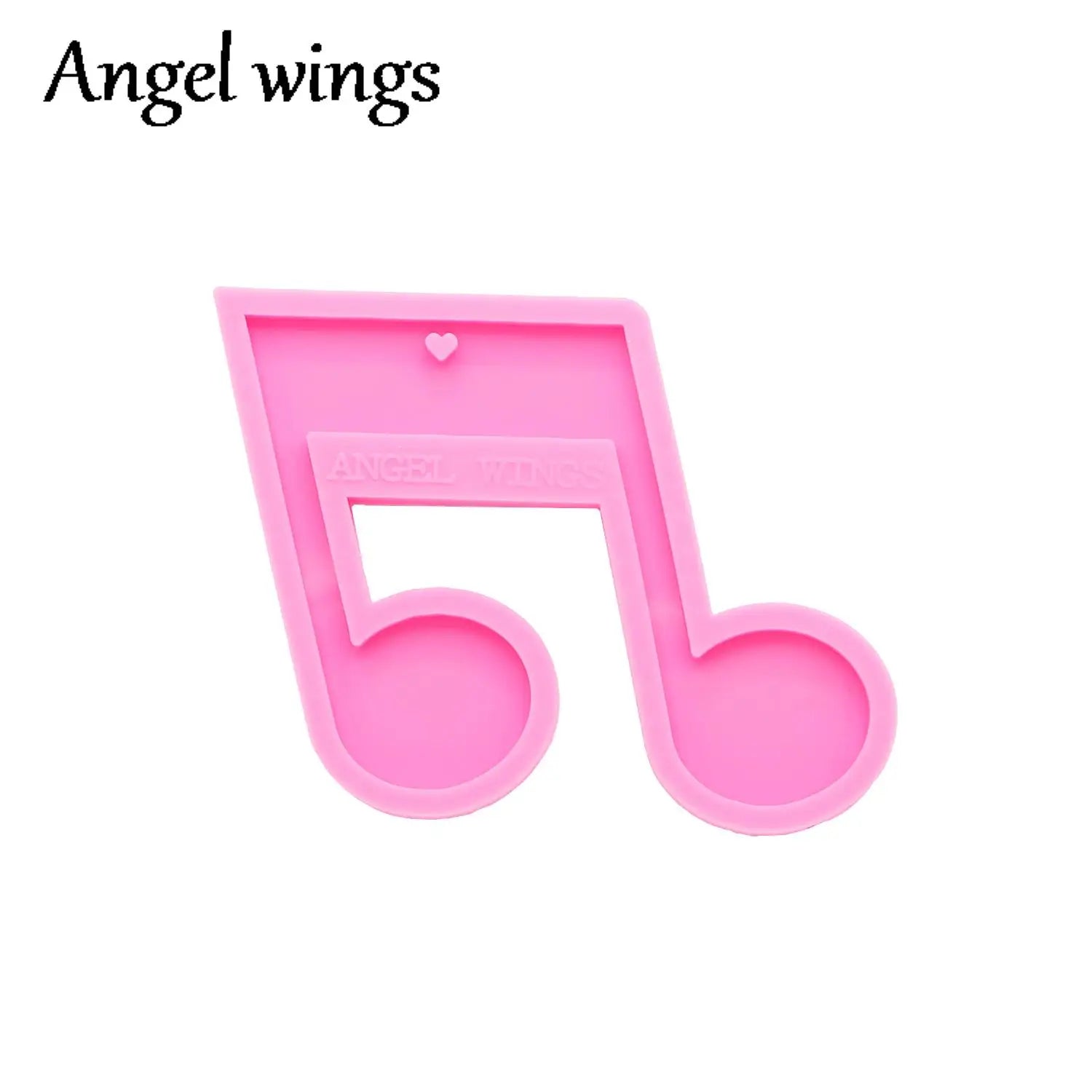 Cancer Molds!-DY0107 Silicone Bow/Breast Cancer Molds, Crown/Music notes Keychain Crafts Epoxy DIY Resin art Mold, Fondant Chocolate Cake Mold