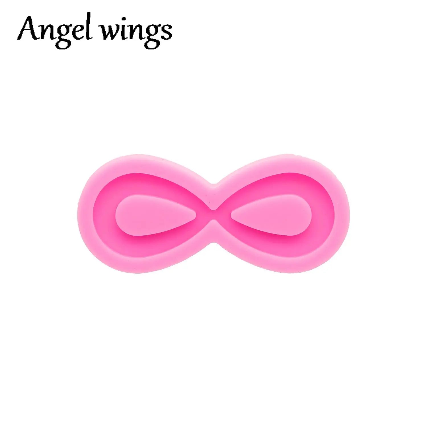 Cancer Molds!-DY0107 Silicone Bow/Breast Cancer Molds, Crown/Music notes Keychain Crafts Epoxy DIY Resin art Mold, Fondant Chocolate Cake Mold