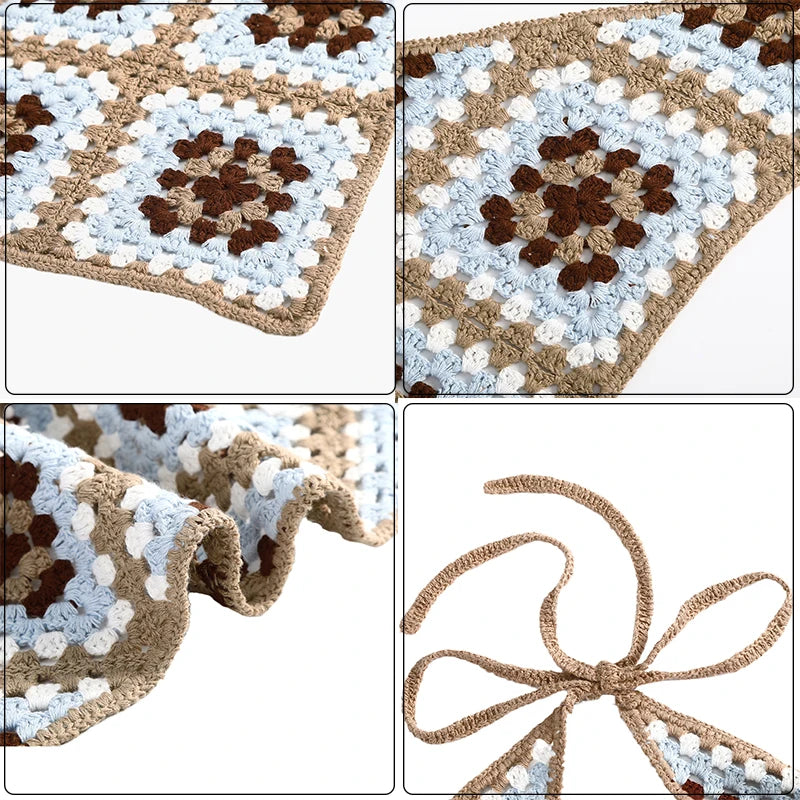 AWAYTR Fashion Braided Headband For Women Knitting Printing Bandana  Bandage Head Scarf Elastic Hair Band Hair Accessorie