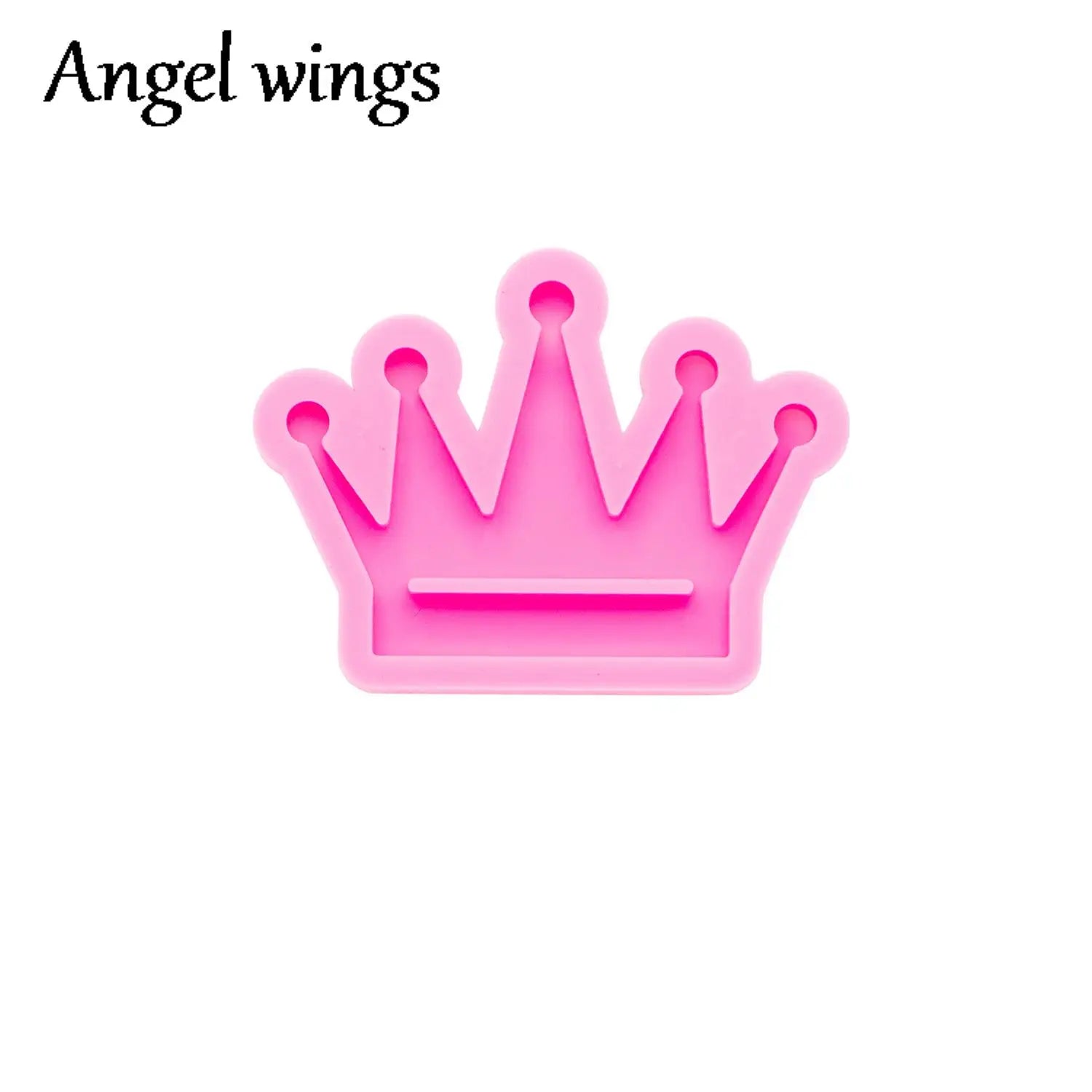 Cancer Molds!-DY0107 Silicone Bow/Breast Cancer Molds, Crown/Music notes Keychain Crafts Epoxy DIY Resin art Mold, Fondant Chocolate Cake Mold