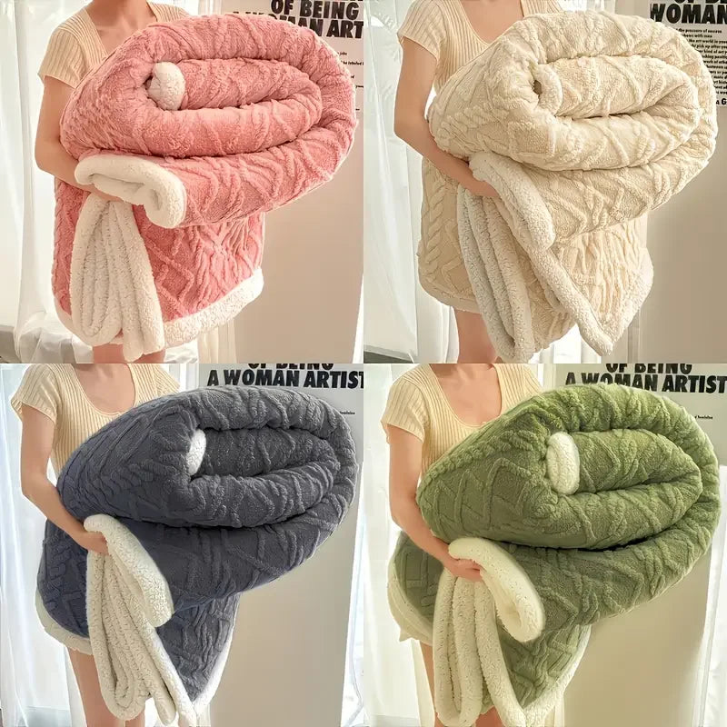 Treatment Blanket- weighted slightly, 1pc Weighted Blanket 7lbs for Adults - Soft, Warm, and Thickened Calm Blanket for Ultimate Comfort ClearancePRICE