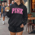 Survivor Friendship Preppy Cute Hoodie in October We Wear Pink Breast Cancer Sweatshirt Men Women Simple All Match Warm Pullover
