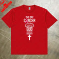 Breast Cancer Awareness Month Women Shirt Breast Cancer Awareness God Showed Up Bigger Christian Quote for T-Shirts Tops
