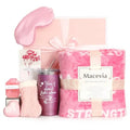 CANCER GIFT SET-Breast Cancer Care Package Gift Box for Women - Get Well Soon Gifts Basket Inspirational with Breast Cancer Blanket Throw Tumbl