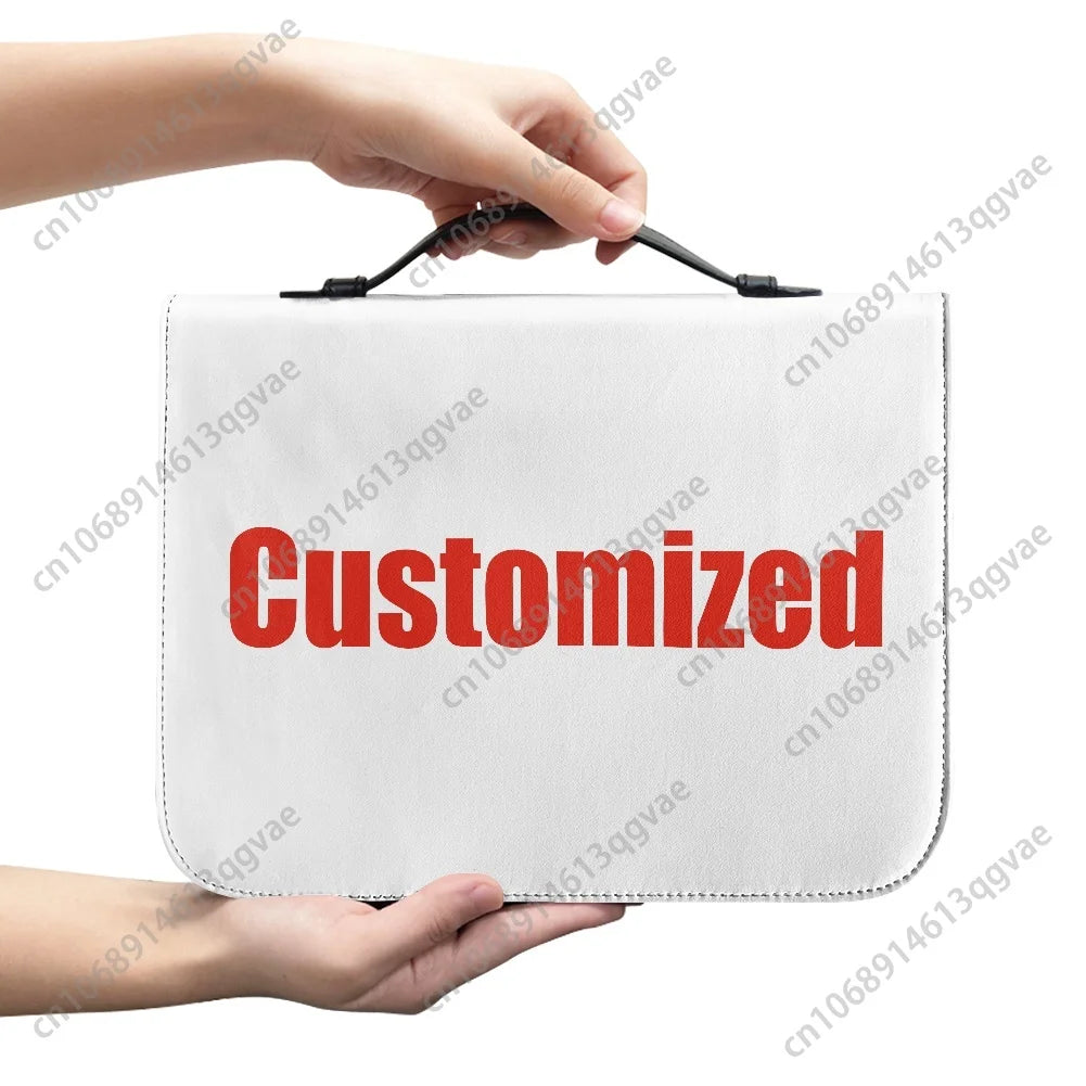 BIBLE HOLDER-Cancer Survivor Breast Cancer Custom Christian Gifts Covers Bible Pack Waterproof Leather Bag Pockets Package Case