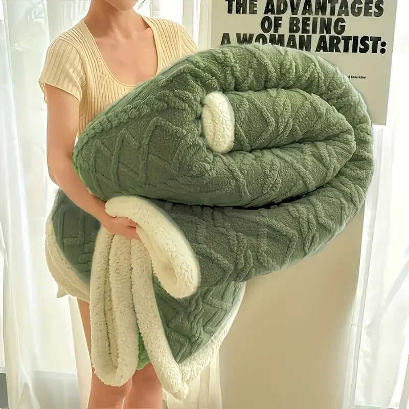 Treatment Blanket- weighted slightly, 1pc Weighted Blanket 7lbs for Adults - Soft, Warm, and Thickened Calm Blanket for Ultimate Comfort ClearancePRICE