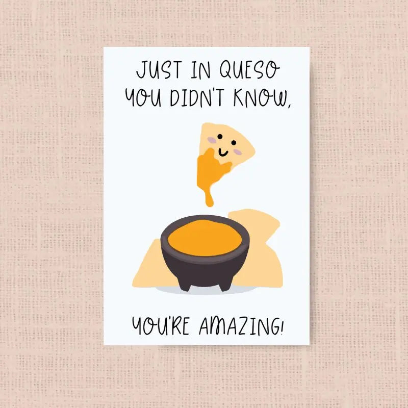 Encouragement card, emotional support card, sympathy card, thank you card, funny get well soon card