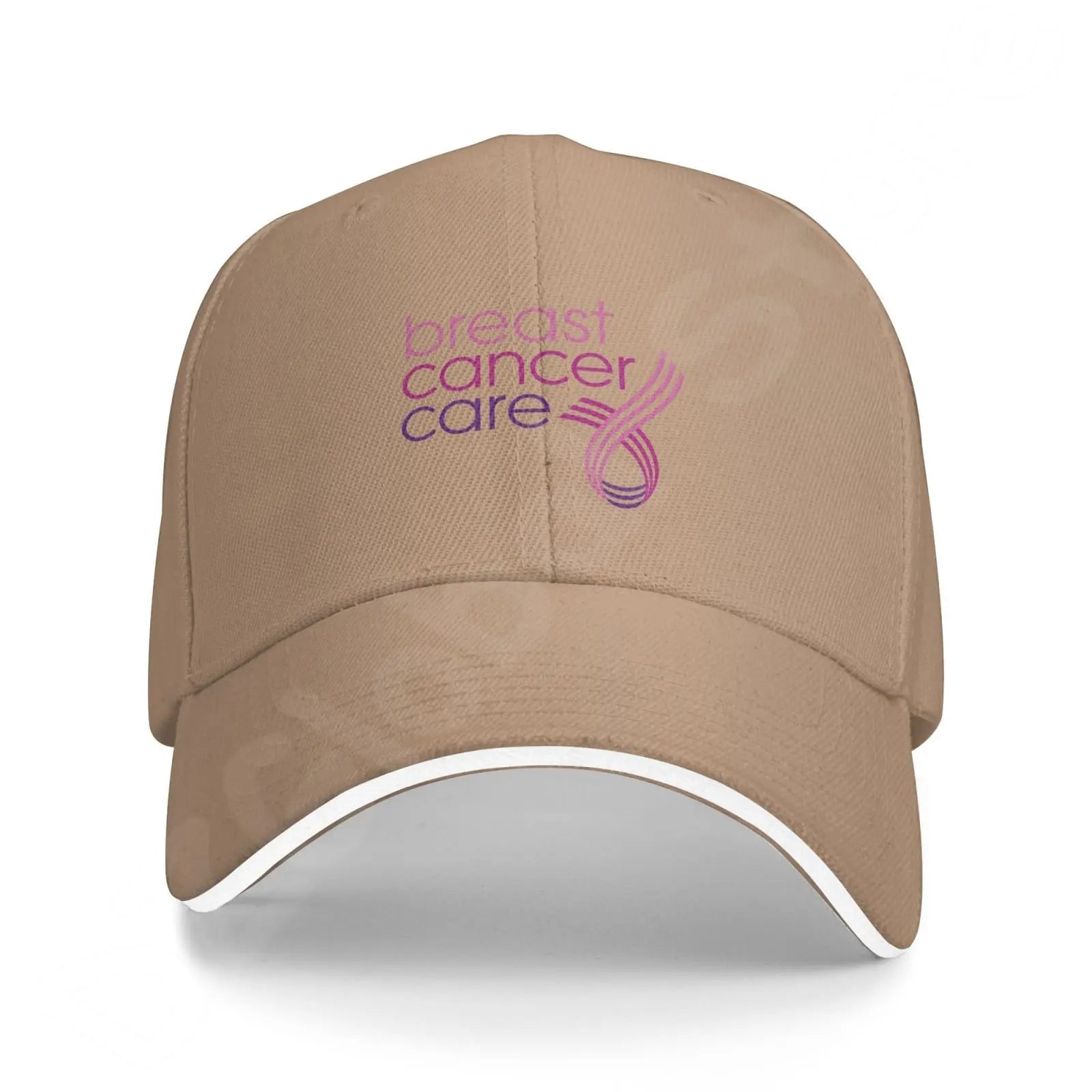 Pink Ribbon Support Breast Cancer Baseball Caps Women Casual Sun Protection Hats Unisex Adjustable Trucker Hat Dropshipping