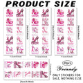 40PCS/SETThe Queen Overcomes Breast Cancer UV DTF DIY Cups Transfer Sticker For DIY Cups (Only The Transfer Sticker Is Included)