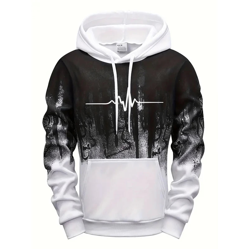 Autumn Winter High Quality Men's Tracksuit Casual Jogging Men Versatile Sweatshirts Sweatpants Fashion Daily Sports Hoodies Set