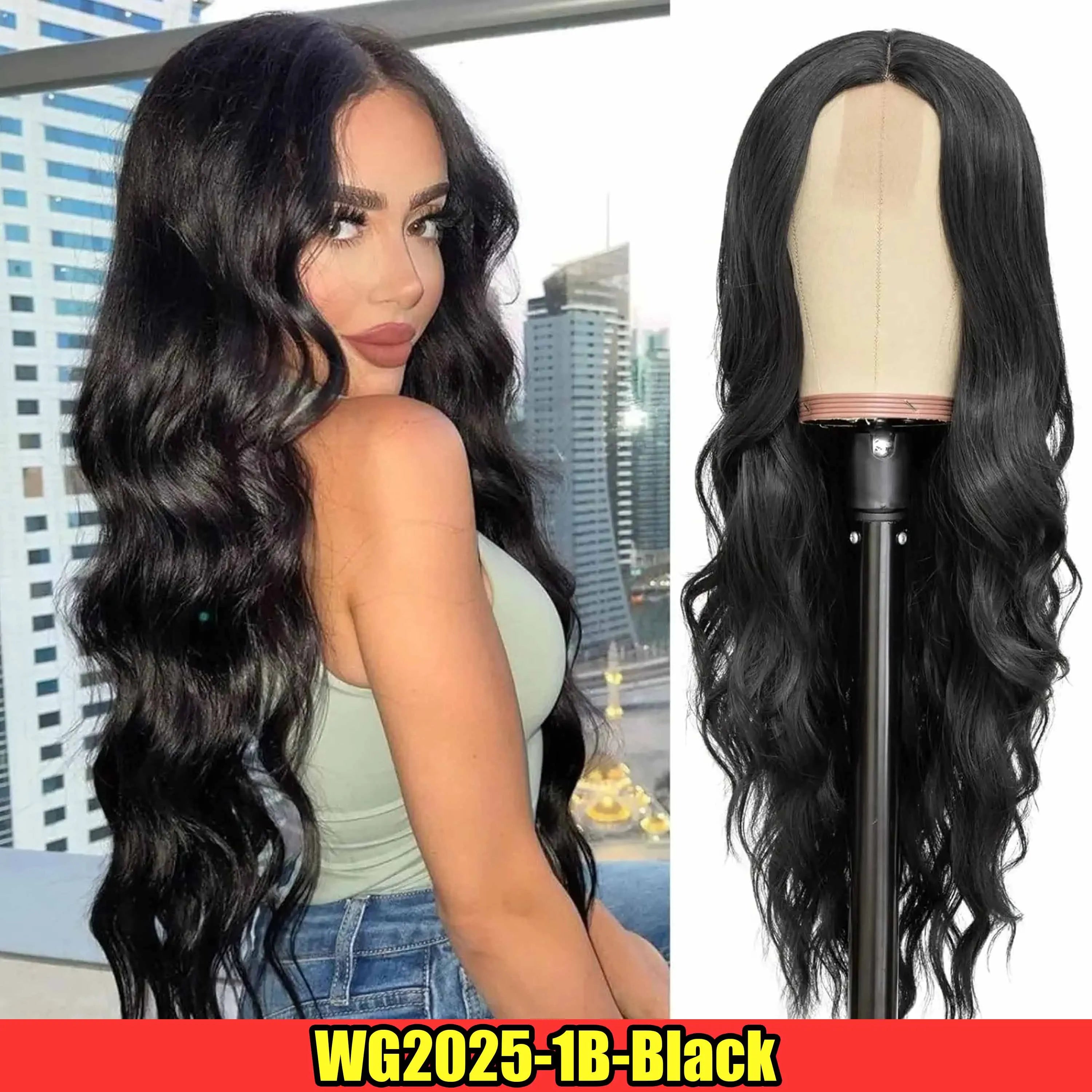 Blonde Women's Wigs Ombre Blonde Curly Wig Wig Ladies Synthetic