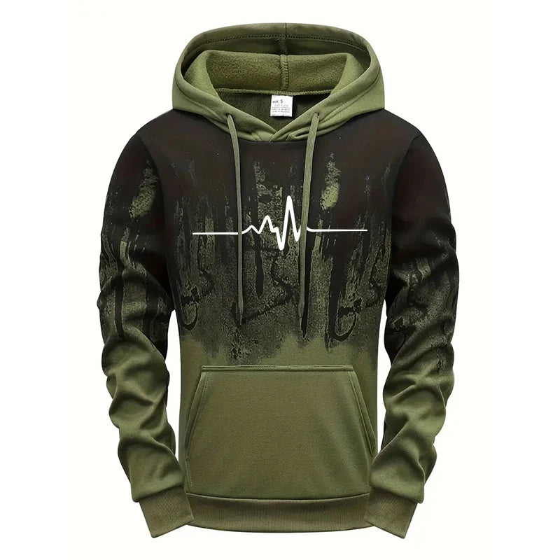 Autumn Winter High Quality Men's Tracksuit Casual Jogging Men Versatile Sweatshirts Sweatpants Fashion Daily Sports Hoodies Set