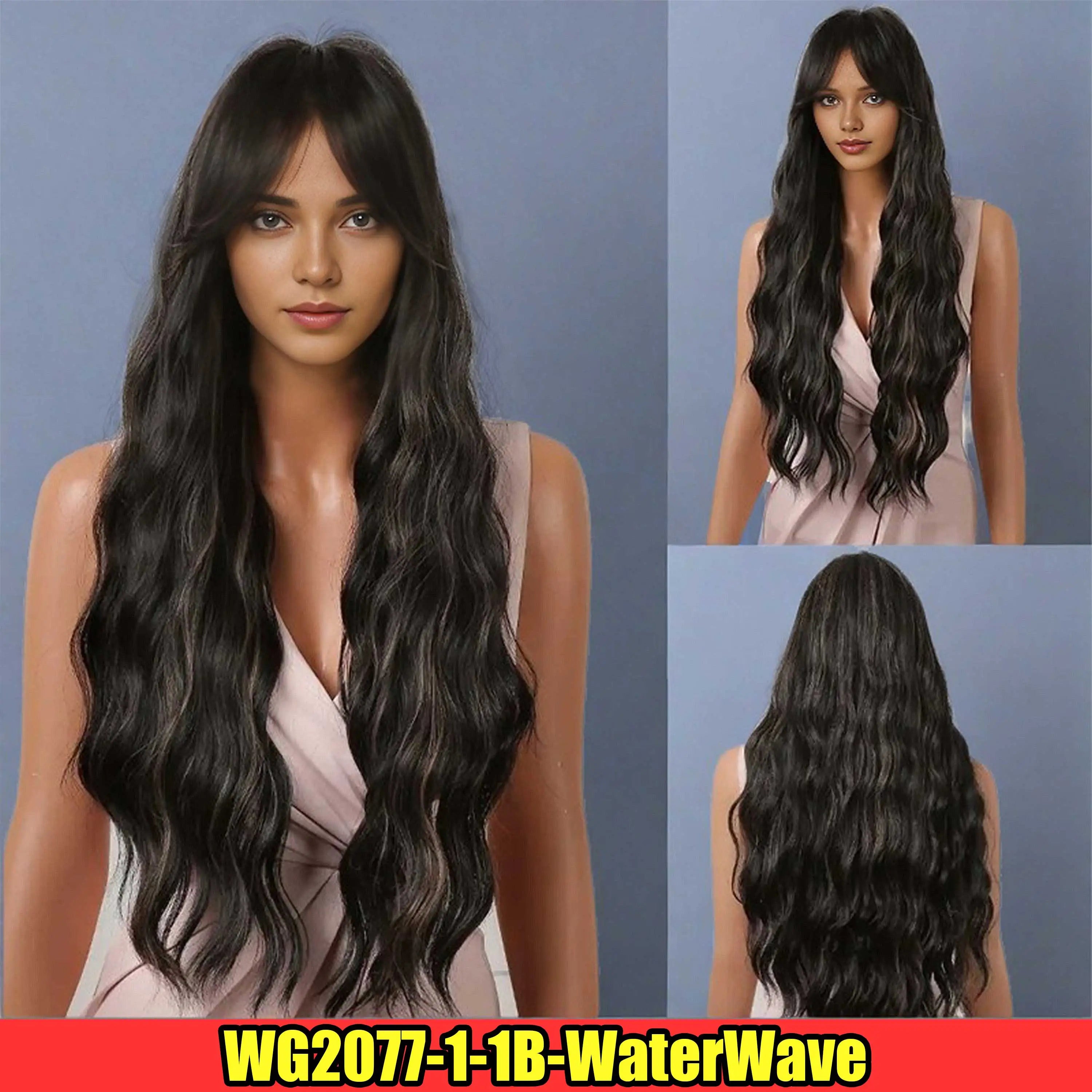 Blonde Women's Wigs Ombre Blonde Curly Wig Wig Ladies Synthetic
