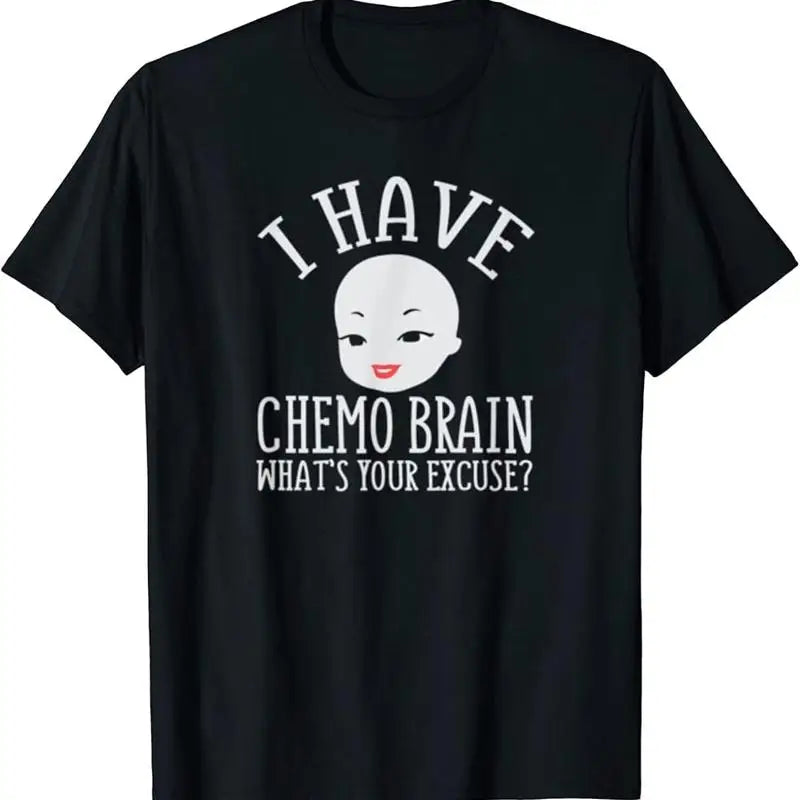 Chemo Brain T Shirt Woman Chemotherapy Breast Cancer
