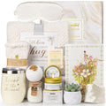 CANCER GIFT SET- 11pcs Get Well Soon Gifts Basket Rose Relaxing Care Package After Surgery Luxury Cancer Care Set Uni
