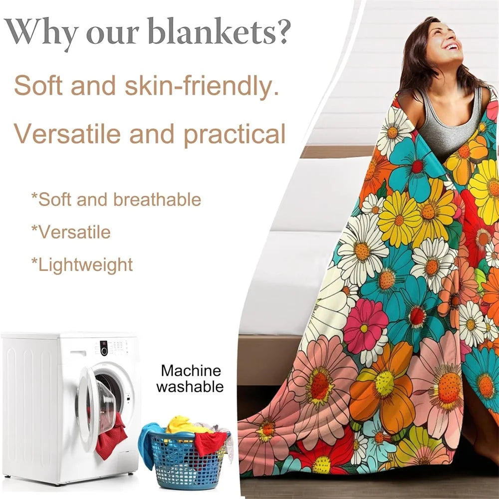 FCawF Rooster Meme Funny Chicken Fcawf Breast Cancer Awareness Blanket Super Warm Winter Bedding Throw for Chair Sofa Bed Cover