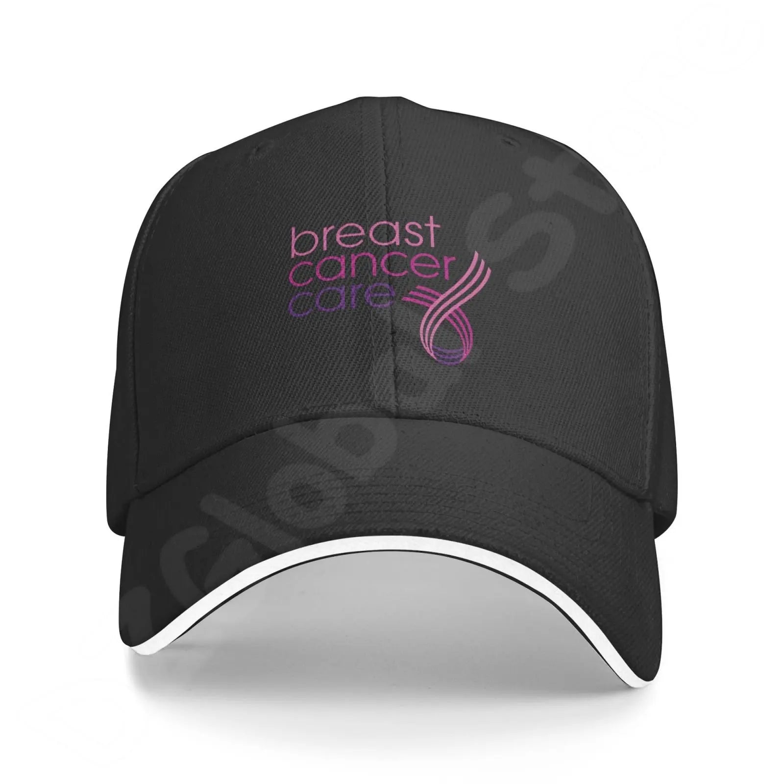Pink Ribbon Support Breast Cancer Baseball Caps Women Casual Sun Protection Hats Unisex Adjustable Trucker Hat Dropshipping