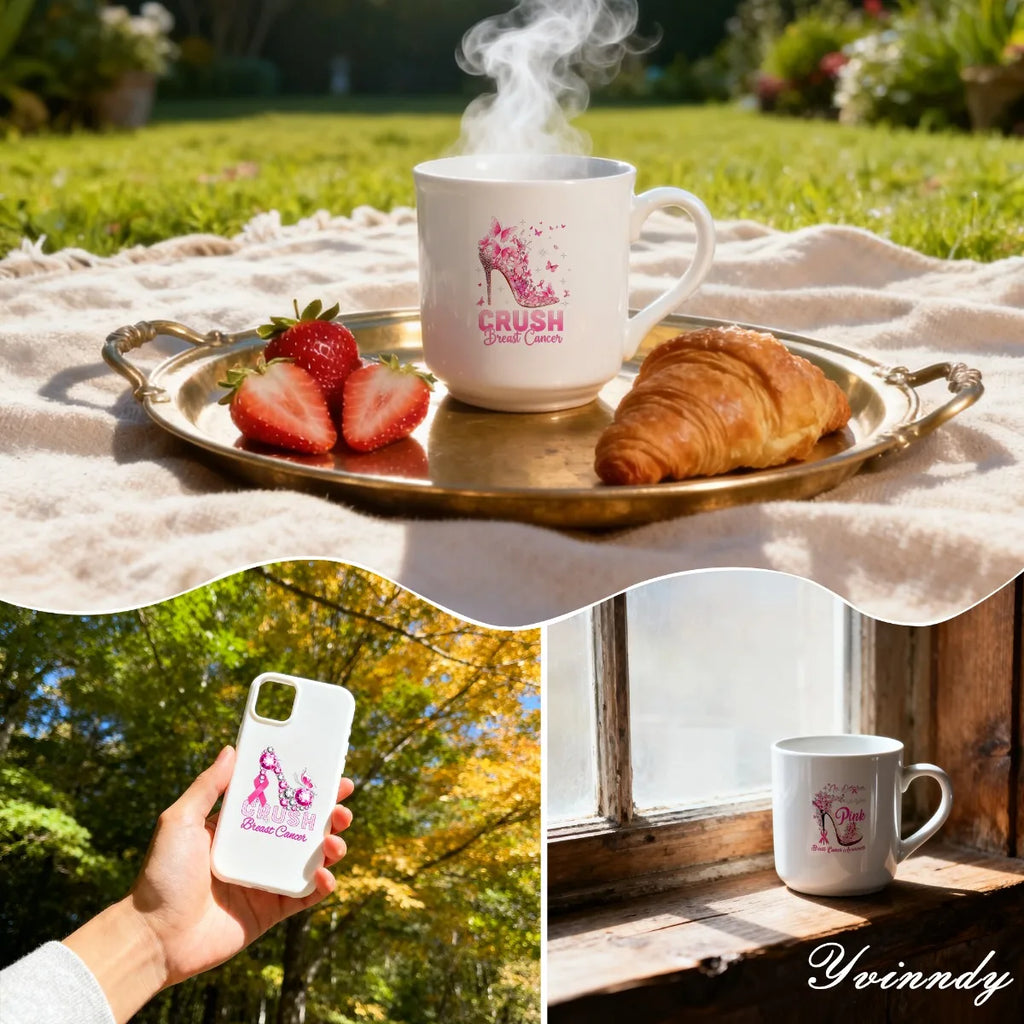 40PCS/SETThe Queen Overcomes Breast Cancer UV DTF DIY Cups Transfer Sticker For DIY Cups (Only The Transfer Sticker Is Included)