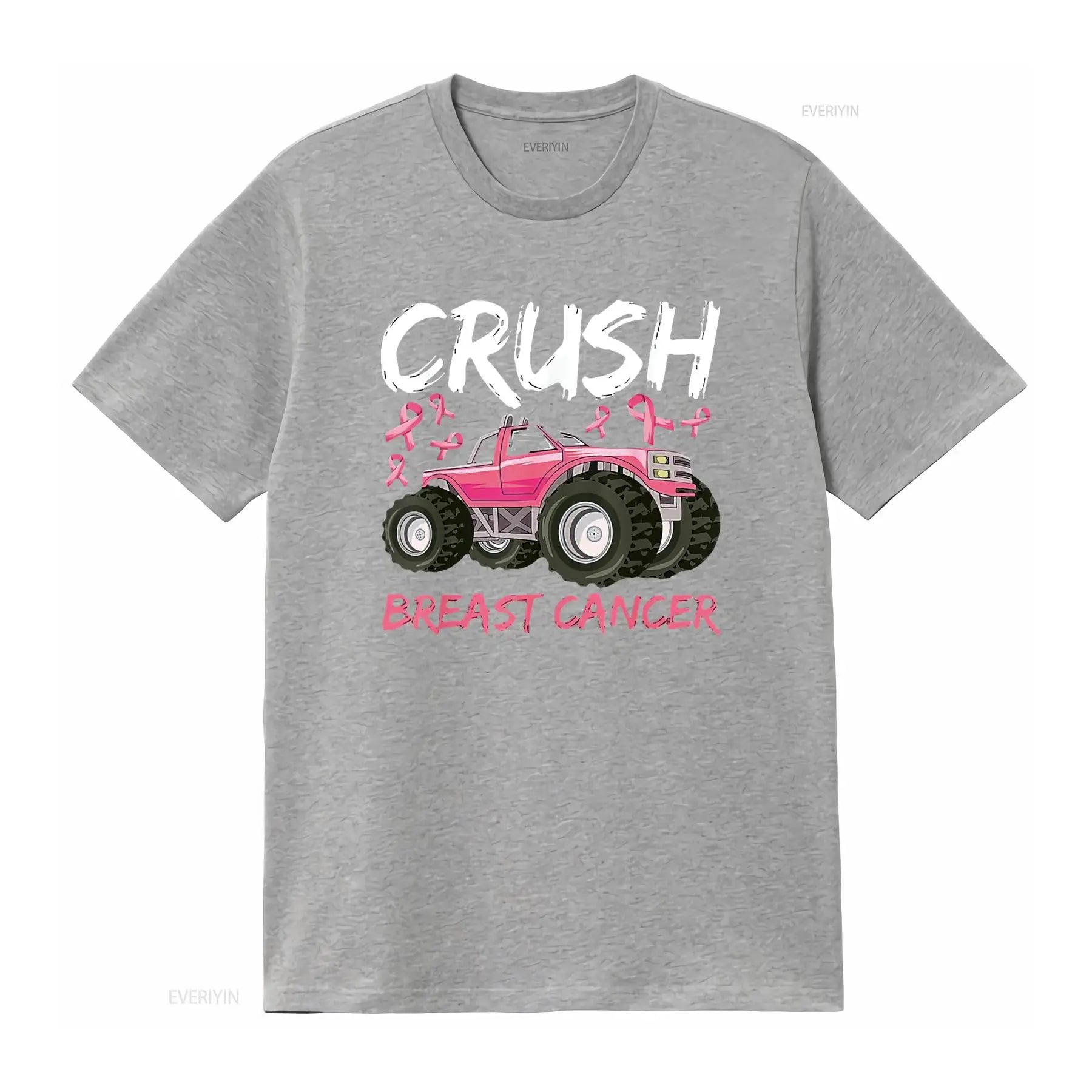 Mens Boys Breast Cancer Awareness T Shirt For Kids Toddlers Black Small vintage Washed homme Slightly Versatile