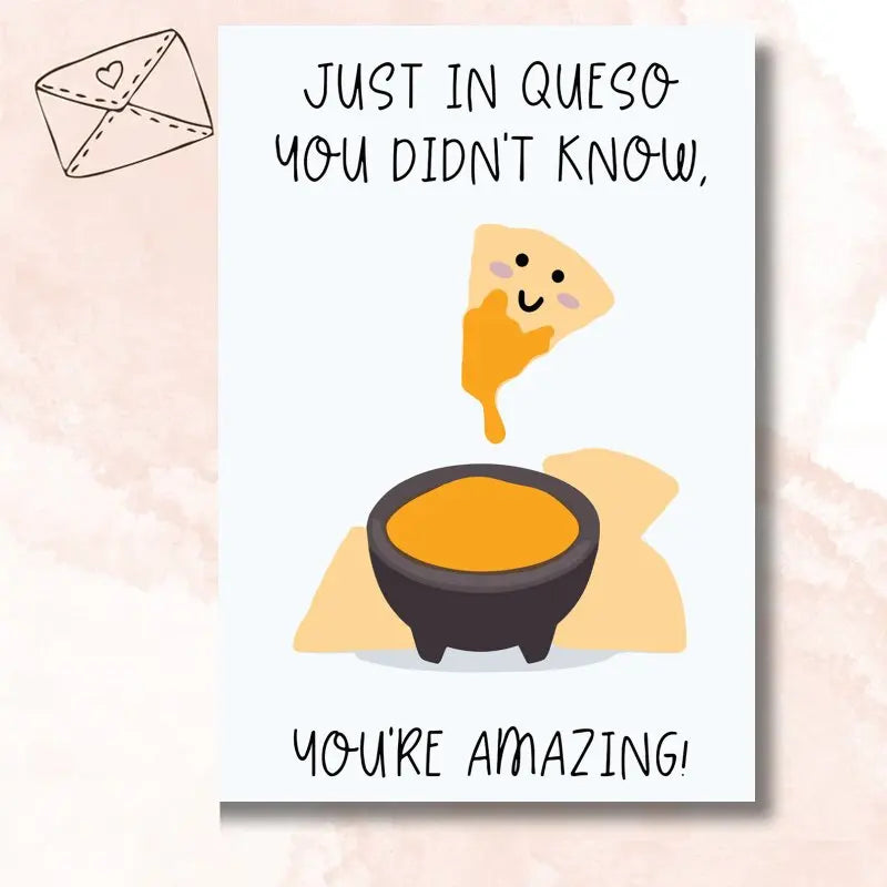 Encouragement card, emotional support card, sympathy card, thank you card, funny get well soon card
