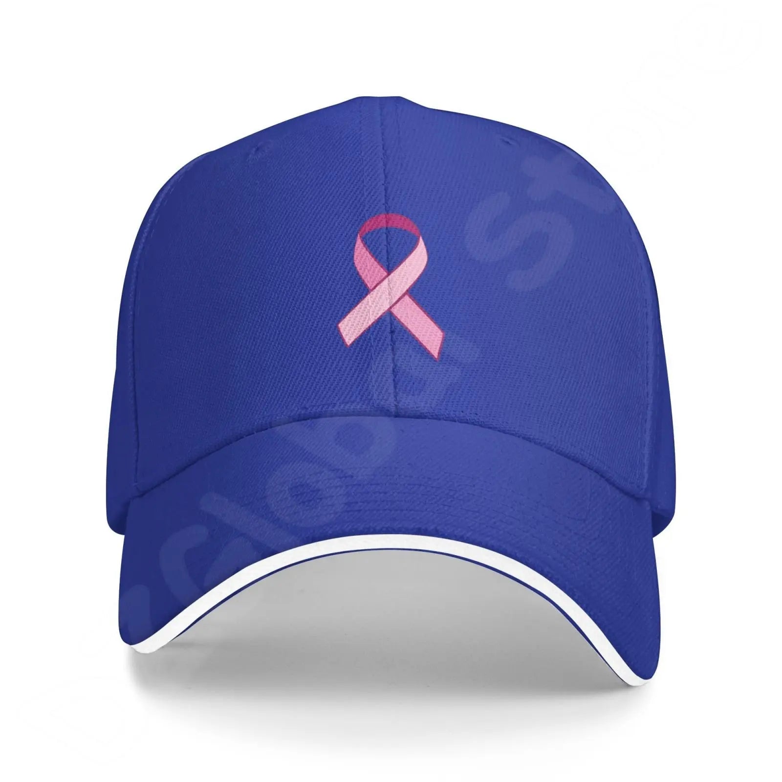 Pink Ribbon Support Breast Cancer Baseball Caps Women Casual Sun Protection Hats Unisex Adjustable Trucker Hat Dropshipping