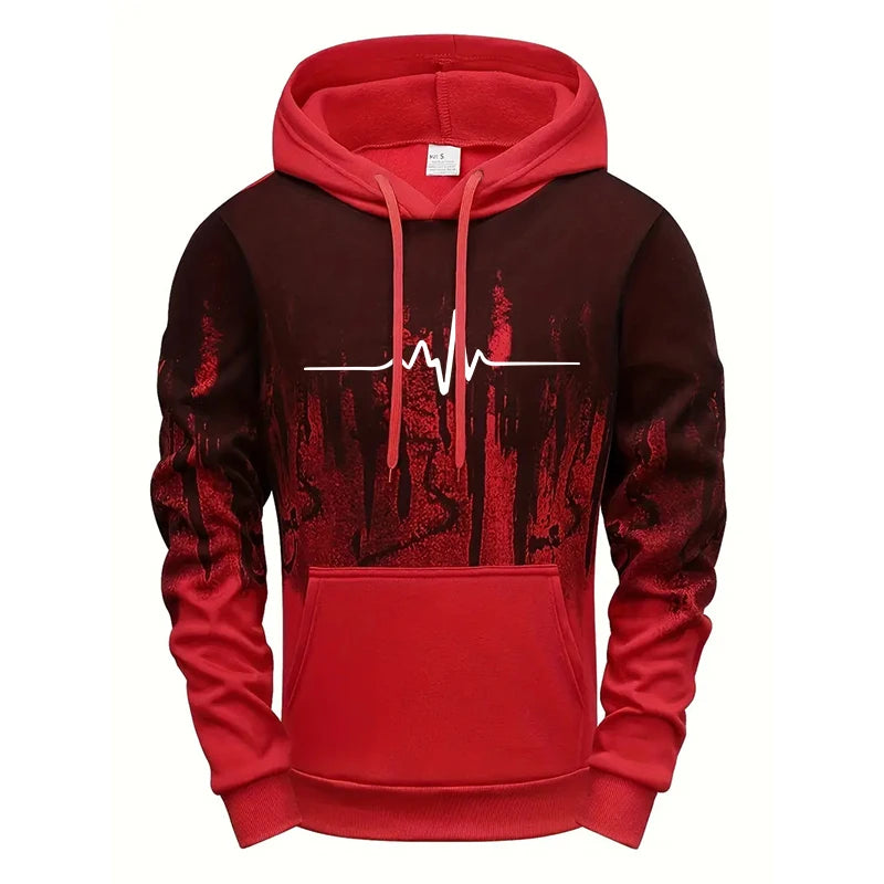 Autumn Winter High Quality Men's Tracksuit Casual Jogging Men Versatile Sweatshirts Sweatpants Fashion Daily Sports Hoodies Set