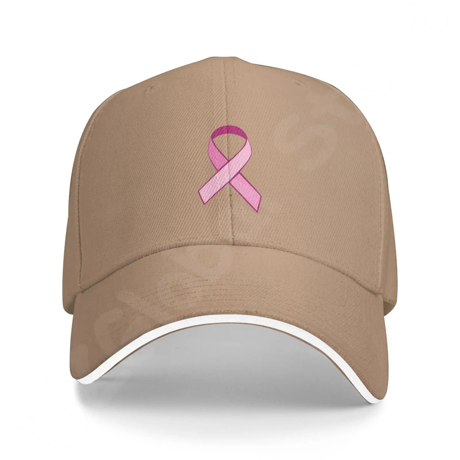 Pink Ribbon Support Breast Cancer Baseball Caps Women Casual Sun Protection Hats Unisex Adjustable Trucker Hat Dropshipping