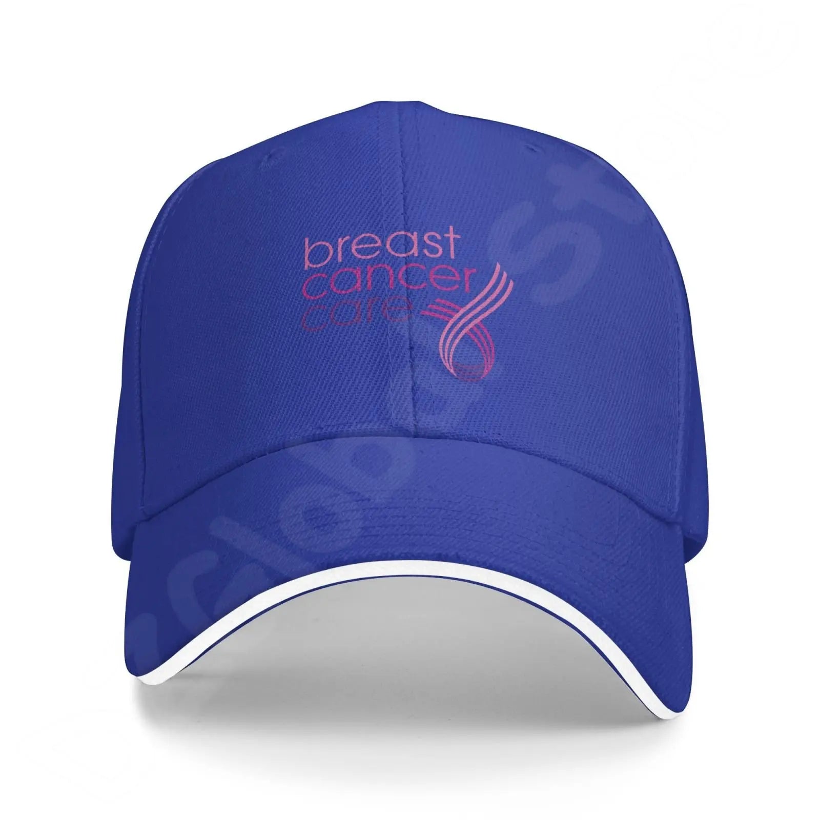 Pink Ribbon Support Breast Cancer Baseball Caps Women Casual Sun Protection Hats Unisex Adjustable Trucker Hat Dropshipping