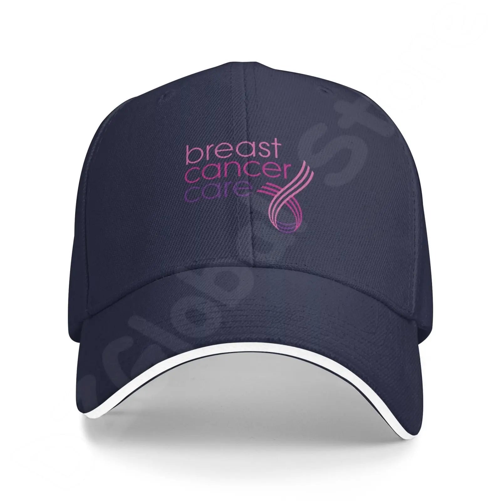 Pink Ribbon Support Breast Cancer Baseball Caps Women Casual Sun Protection Hats Unisex Adjustable Trucker Hat Dropshipping
