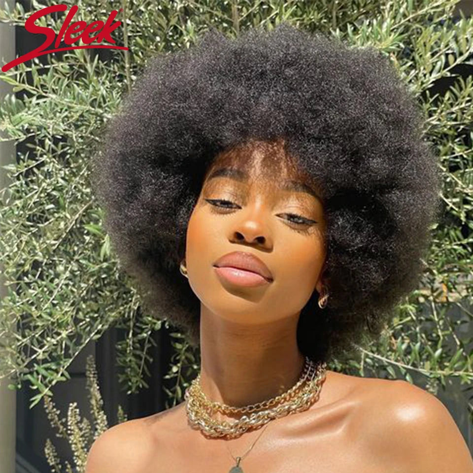 Brown Colored Human Hair Wigs For Women 14 Inch Short Afro Wigs 100% Real Brazilian Hair Wigs Natural Real Wigs