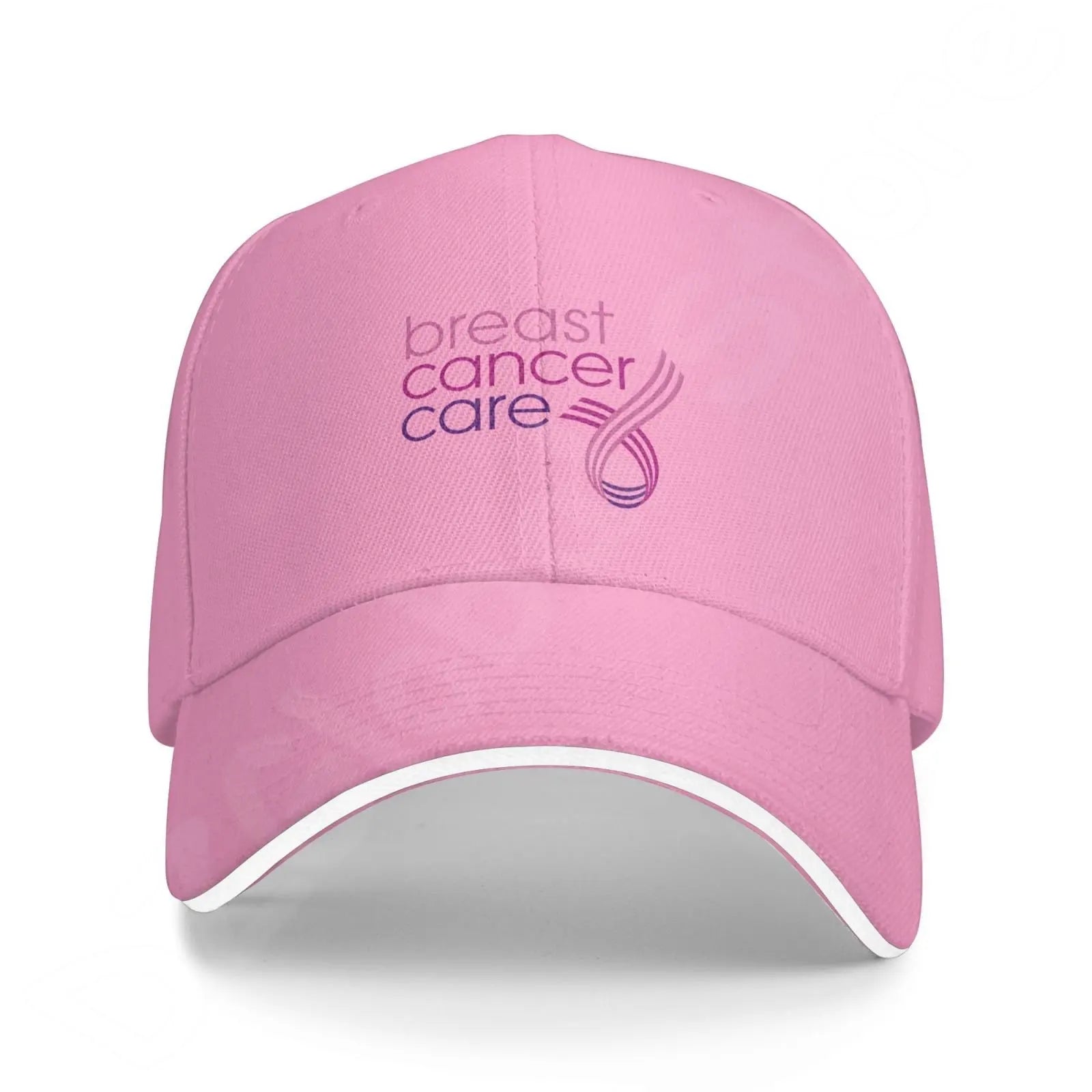 Pink Ribbon Support Breast Cancer Baseball Caps Women Casual Sun Protection Hats Unisex Adjustable Trucker Hat Dropshipping