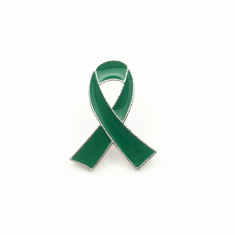 1pc/5pcs/10pcs Colorful Ribbon Broach Pin Bow Tie Symbol Icon Badge Pin Cancer Awareness Lapel Pin