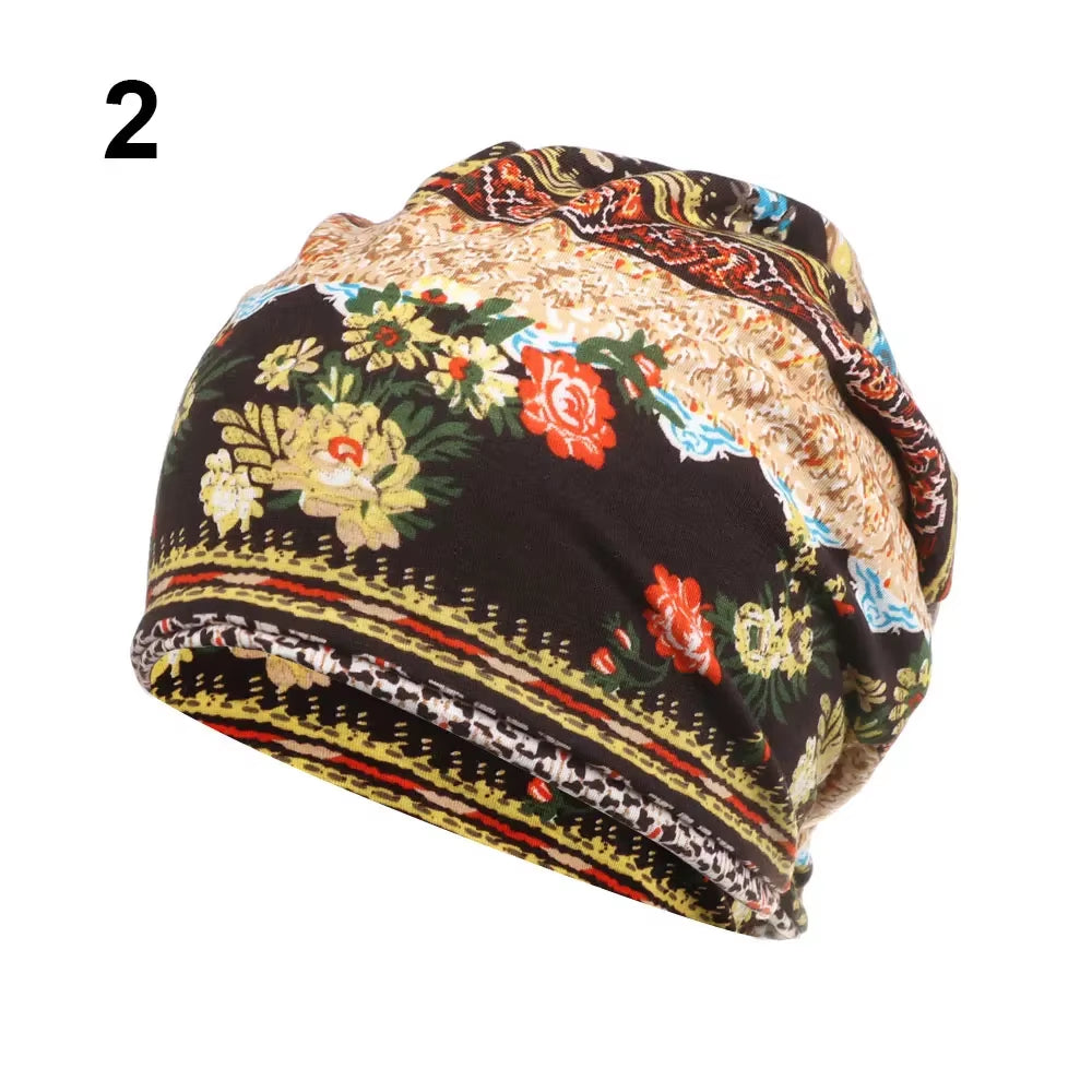 Cotton Women'S Baggy Slouchy Beanie Hat Sport Casual Headwear Hair Loss Headscarf Cancer Chemo Caps Spring Summer Hat