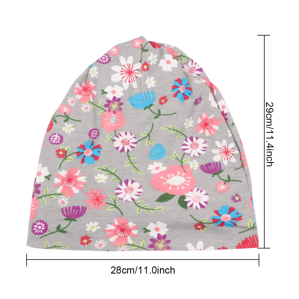 Cotton Women'S Baggy Slouchy Beanie Hat Sport Casual Headwear Hair Loss Headscarf Cancer Chemo Caps Spring Summer Hat