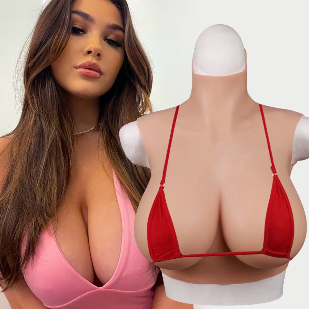 Silicone Breast Forms Boobs for Little Chest Women Mastectomy Cancer Crossdresser Transvestite Sissy Artifical Huge Chest